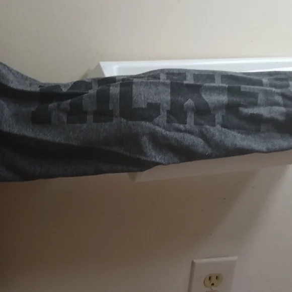 Disney Gray and Red Mickey Mouse Long Sleeve Tee - Picture 3 of 4